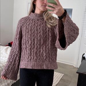 Free People Snow Bird Pullover Sweater